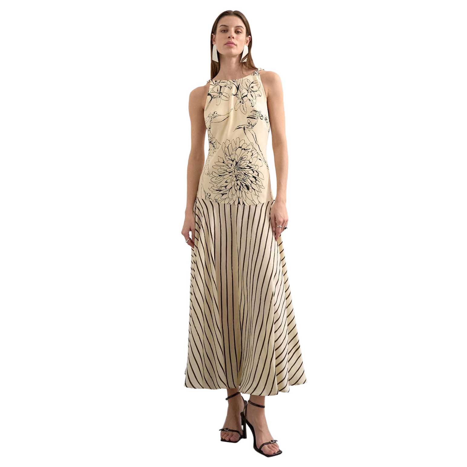 TOPSHOP Mille Sleeveless Maxi Dress
